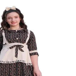 2022  New arrival summer fashion children girl dress for boutique flower kid clothes girls dresses kids