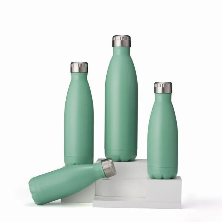 stainless steel  water flask powder coating colors double wall stainless steel tumbler with Custom Logo