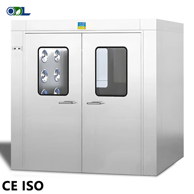 Factory Supply Automatic Air Shower Room With Interlock System