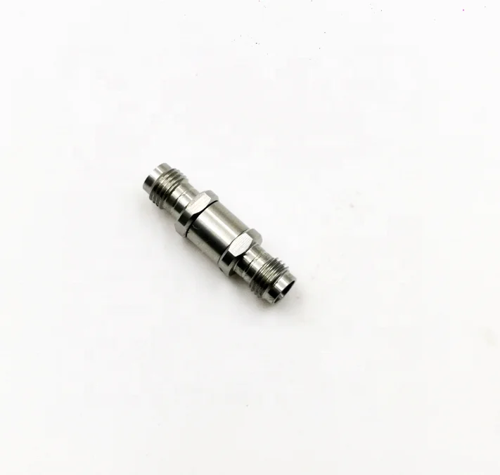 Low MOQ 2.92mm Connector 0-40Ghz High Frequency Stainless steel high quality female to female Adapter for 5G Communication