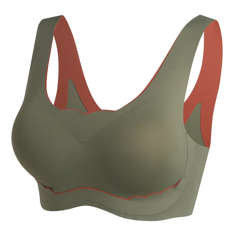 2024 Sexy Seamless Bra For Women Wire Free Active Underwear Female Plus Size Lingerie Sleepwear