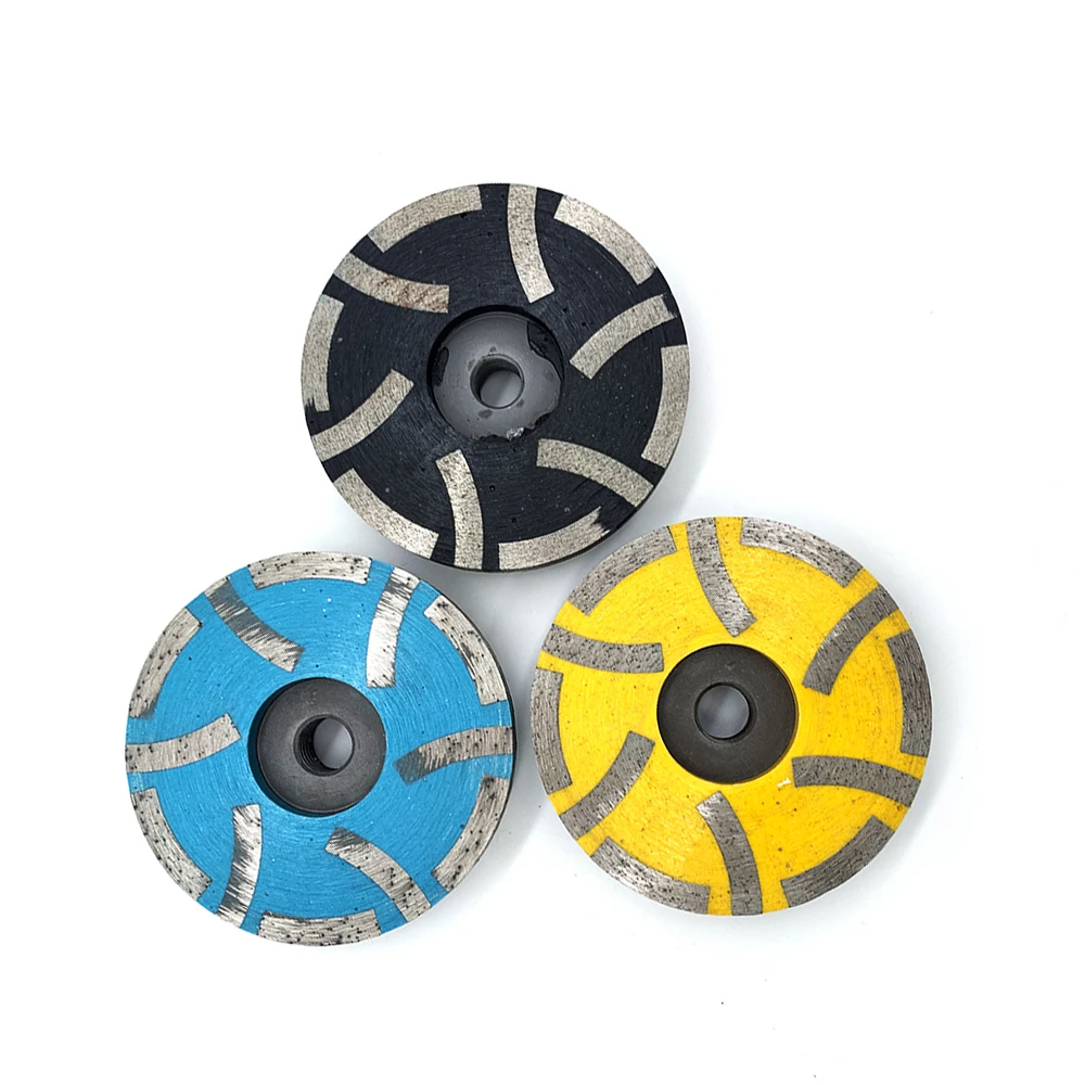 4 inch Resin filled Cup Wheel Diamond Tools Granite grinding polishing disc Abrasive Diamond grinder cup diamond cup wheel for a