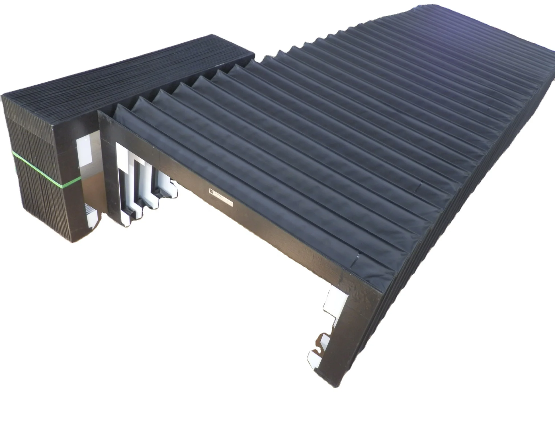 Fabric cloth rail protective telescopic cnc linear guide bellow cover bellows accordion