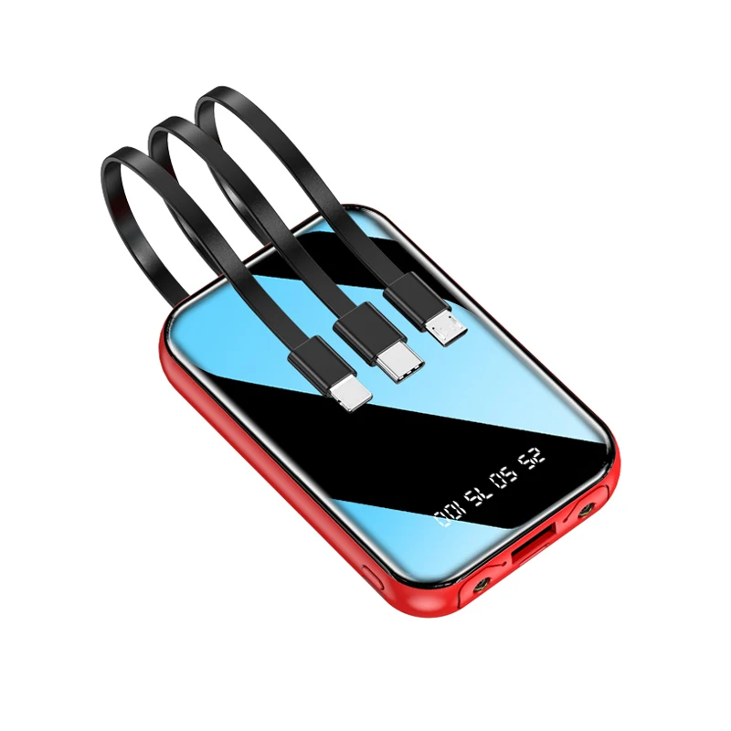 Ali baba Hot Selling New Three Input Ways Fully 20000mah Power Bank 10000 mah power banks in Shenzhen