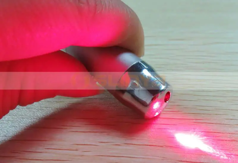 3 в 1 светодиодный фонарик с 1 мВт лазерная указка перо свет маленький металлический крюк пояс УФ детектор факел