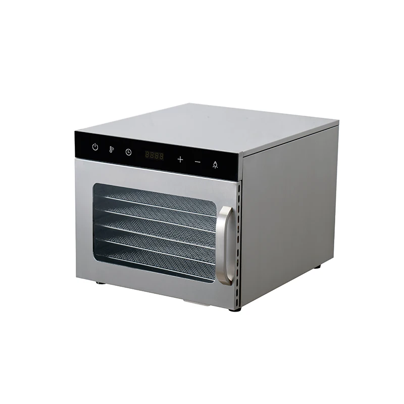 Stainless steel food dehydrator fruit and vegetable drying machine household small dryer with 6 trays