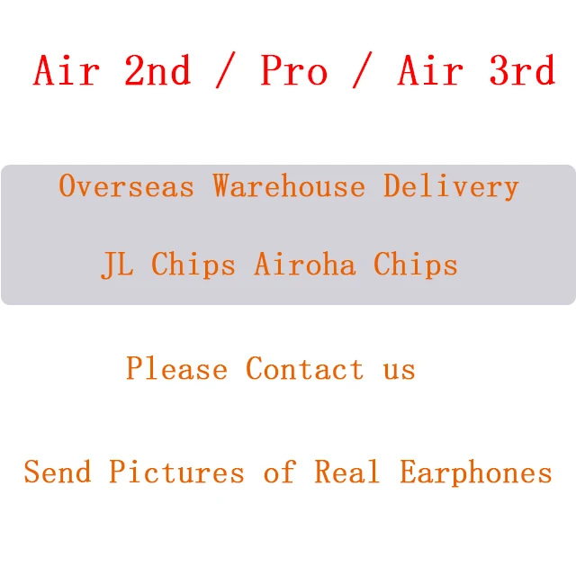 USA Warehouse Gen 2 3 TWS ANC Headphone Earbuds 2nd 3rd Generation Noise Cancelling Wireless Earphone