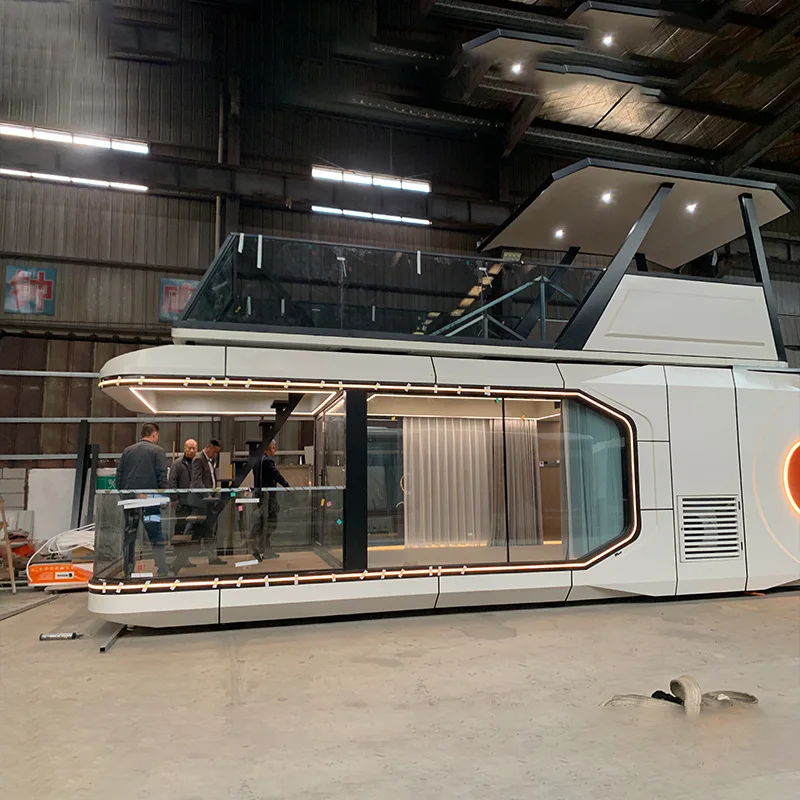 Space Capsule Guest House Scenic Area New Sun Room Outdoor Starry House Mobile Room Outdoor Manufacturers Net Red Container