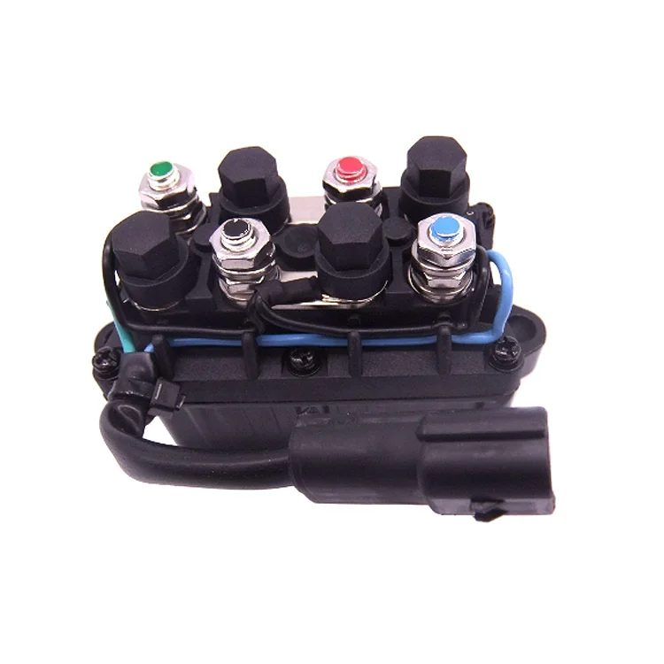 Trim Relay Assy 2 Pin Terminal for Yamaha Outboard Engine 2003 Z250TXRB 60V-81950-00  60V-81950-00-00
