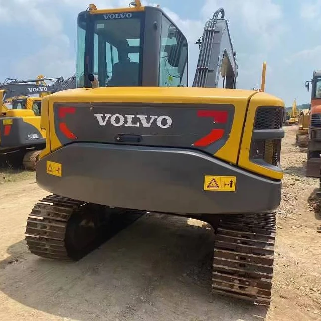 Высококачественная Землеройная техника VOLVO EC80D 90% Новый гидравлический гусеничный экскаватор низкая цена