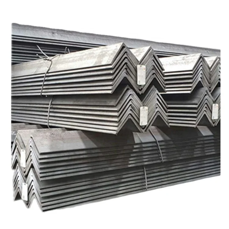 Customized sizes and thickness galvanized hot dip galvanised steel angle iron bar price