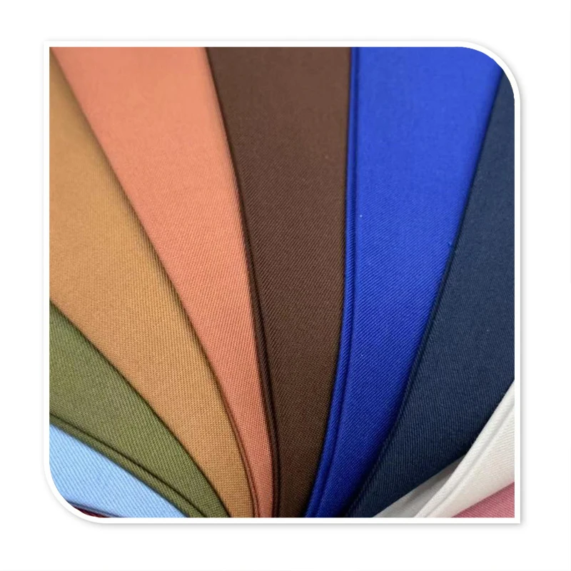 water resistant greta polyester cotton solids T/C twill Russia workwear fabric for uniform