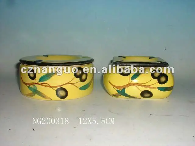 Custom Creative Ceramic Ashtray Dolomite Smoking Ashtray White Cigar Ashtray with Custom Design for Wholesale