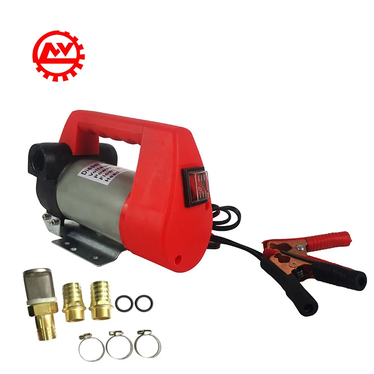 12V 24V Self Priming Portable Electric DC Diesel Transfer Pump Mini Kerosene Drum Dispenser Fuel Pump