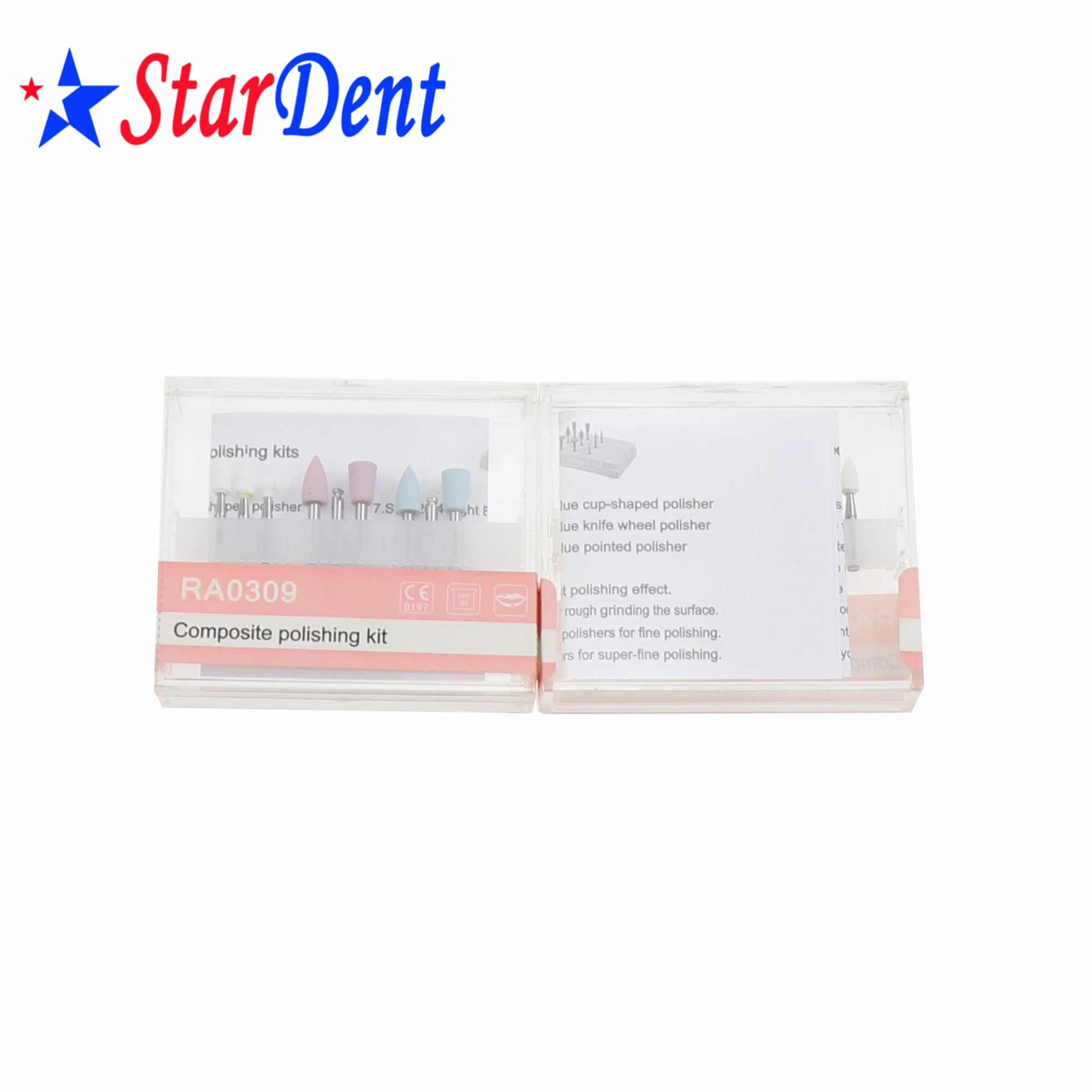 Набор для полировки зубов RA0309 комплект из высококачественного резинового композитного материала