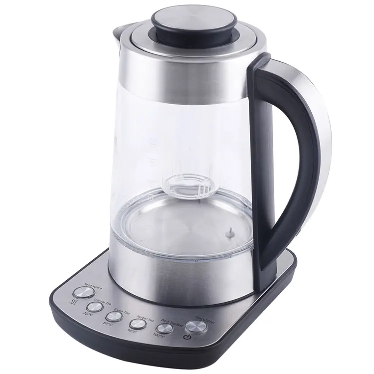 12846E0  1.7L Electric Tea Kettle Glass Filter Kettle
