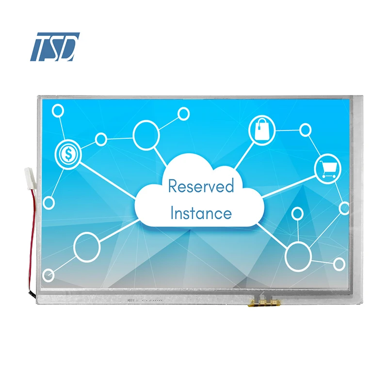 800*480 50 pins RGB-18bit Interface 7 inch lcd module  HX8262-HX8678 TFT LCD display