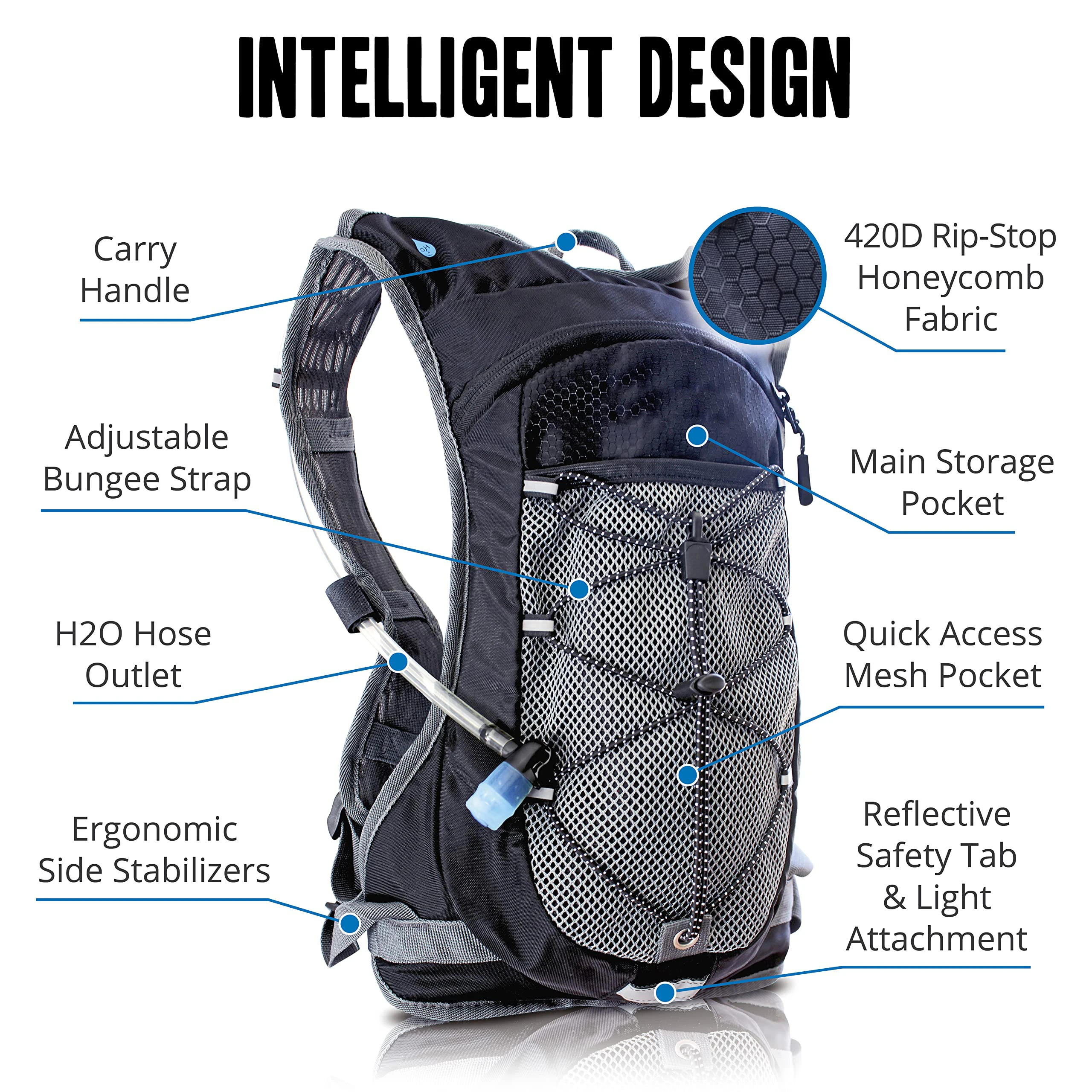 Custom Lightweight Reflective Running Vest Black Running Vest Phone Holder Cycling Universal Running Vest Hydration