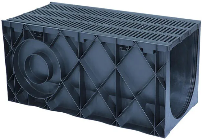 Plastic Drain Trench Pvc Rain Water Floor Stainless Steel Linear Rainwater Ditch Drainage Channel