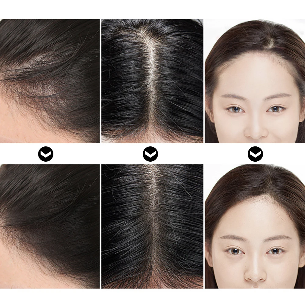 Source Factory Wholesale Custom Hairline Loss Concealer Powder Instantly Hair Color Shadow Cover Gray Hair Root Shadow Powder