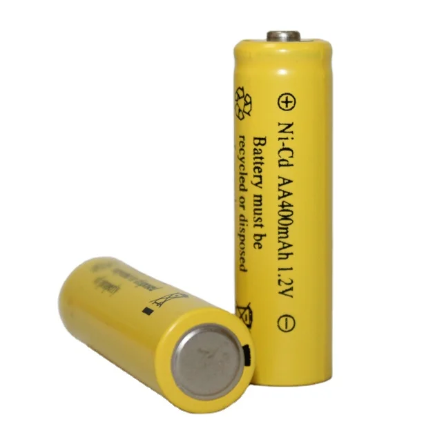 Ni-cd aa 400mah аккумуляторная батарея nicd 1 2 V 400mAH ni-cd