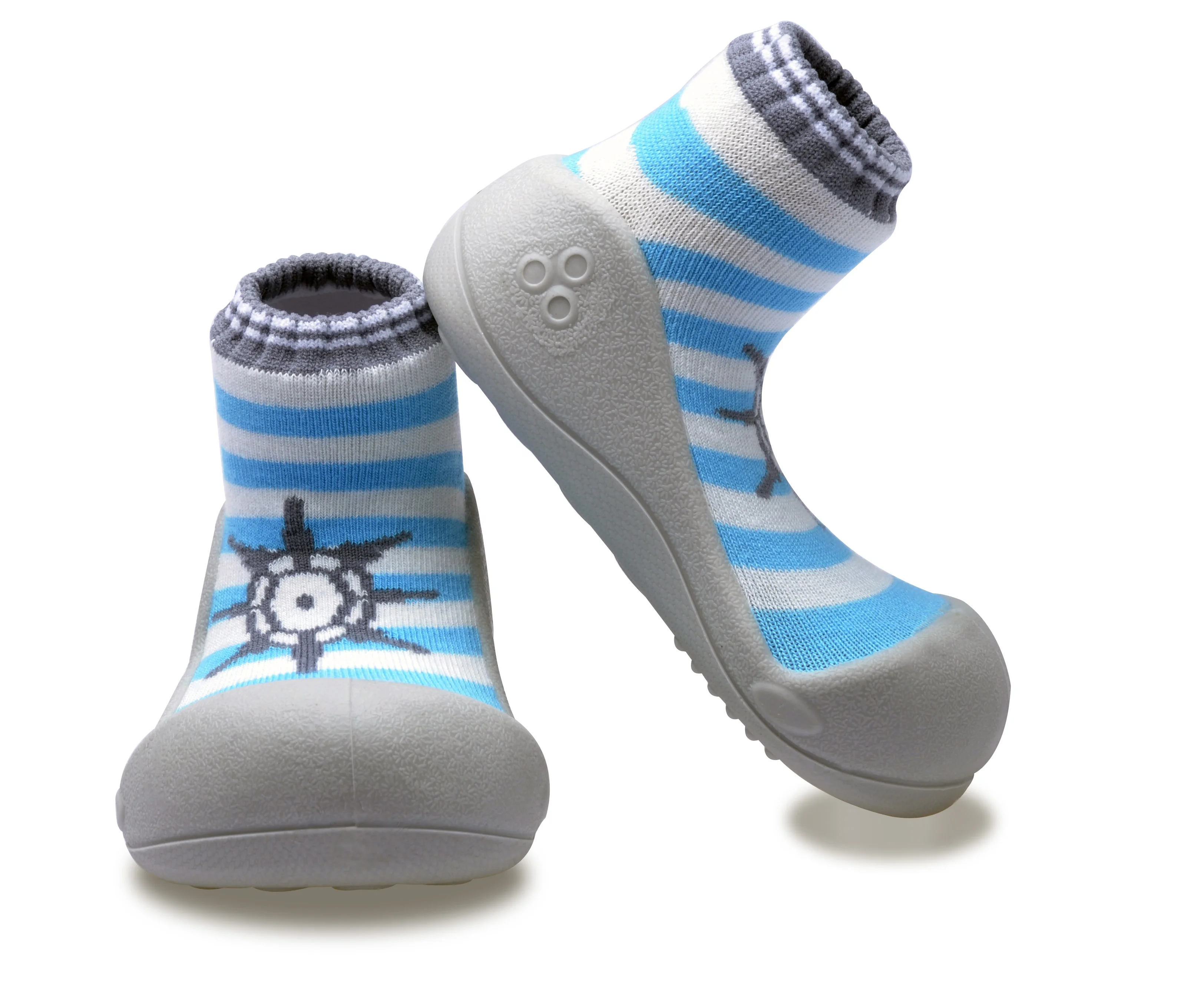 
Pure cotton + natural edible silica gel, antiskid baby development walking shoes, breathable, light and soft 