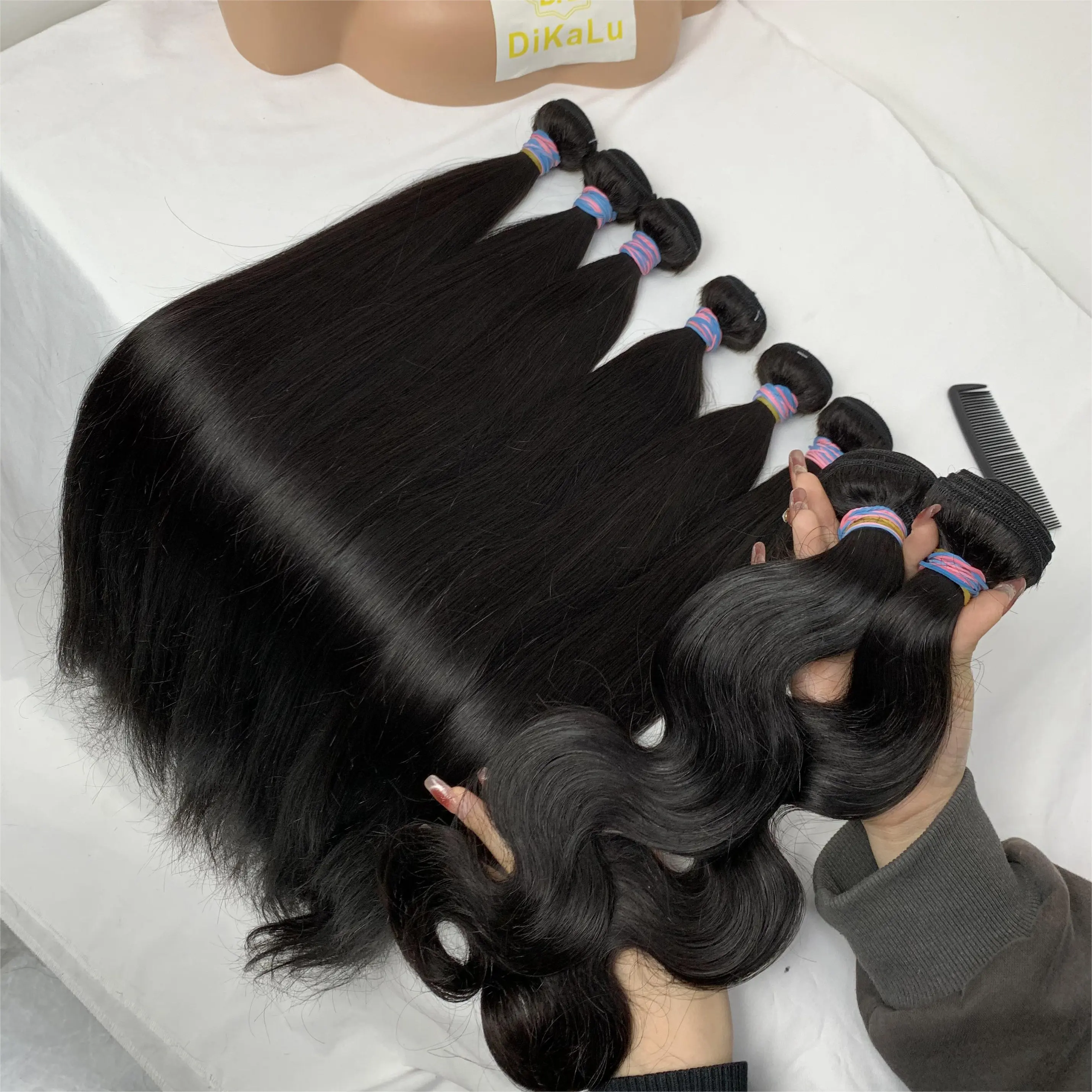 Wholesale Raw Indian Hair Bundles Vendors,Virgin Cuticle Aligned Hair Bundles Weave,Double Drawn Cheap Human Hair Extension