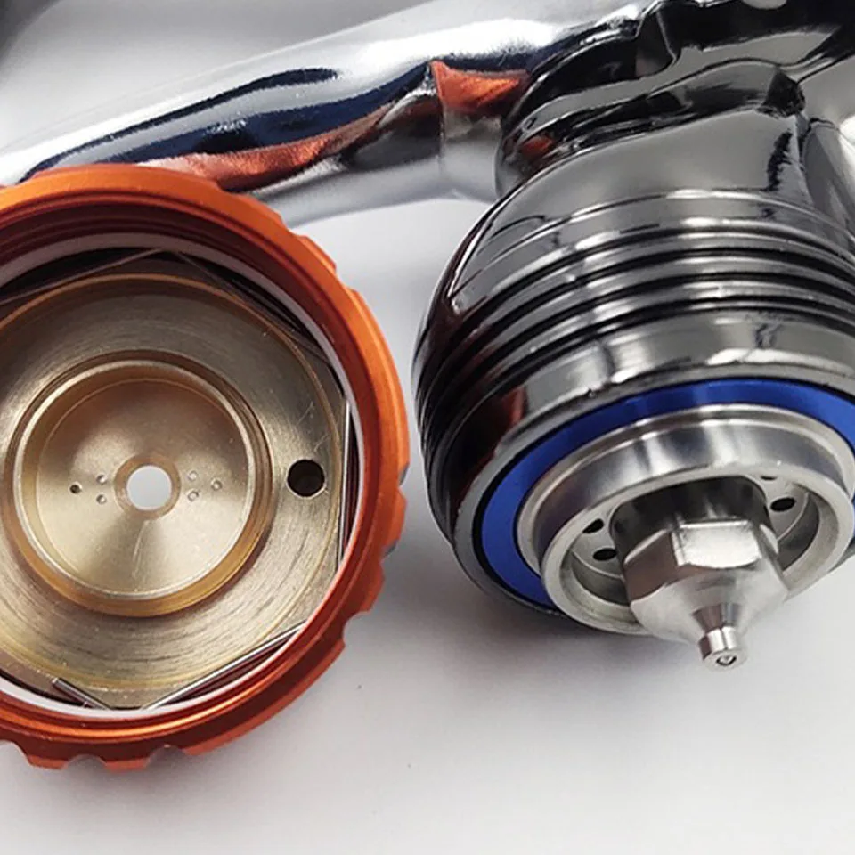 Hot Selling Cross Border Car Sheet Metal Paint HVLP Spray Gun H921 Mini stainless steel Paint Gun