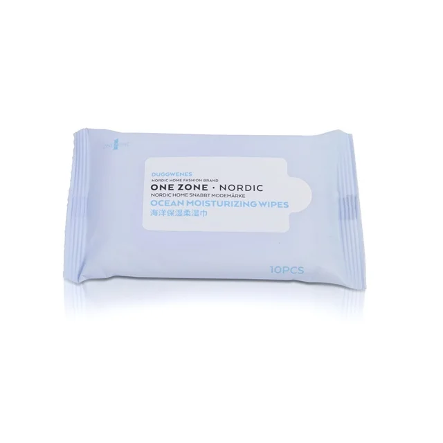  Одноразовые влажные салфетки для лица Towelettes частная этикетка дорожный размер 20 шт масло чайного дерева и коллаген анти-возрастные удаления