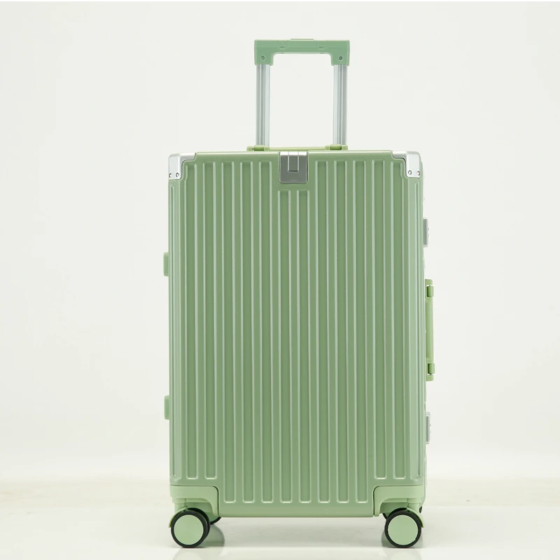 Carry On Luggage with Aluminum Frame, 20 Inch ABS Hard Shell Suitcase with Spinner Wheels  Lightweight Luggage for Travel