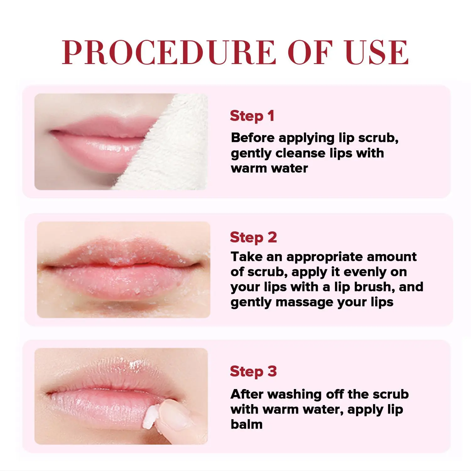 Private Label Lip Scrub Stick Wholesale Natural Ingredient Pink Cute Sugar Lip Scrub Container Custom Logo With Box Lip Scrub