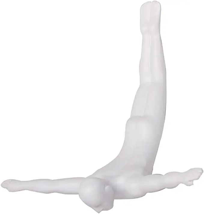 Customized unique resin human figurine wall decoration crafts