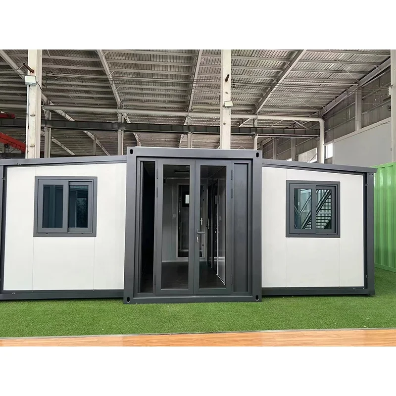 Mobile Modular Villa Shipping Container House with Doors Prefab  for Cafe Use Easy to Assemble and Transport