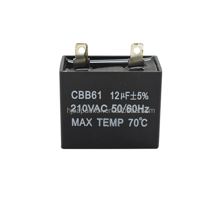 Cbb61 polypropylene capacitors metallized film capacitors have high self-healing performance