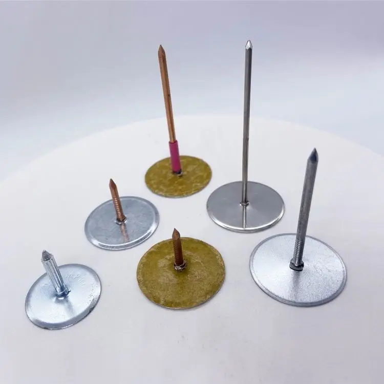 Insulation Duct insulation cup head pin and nails