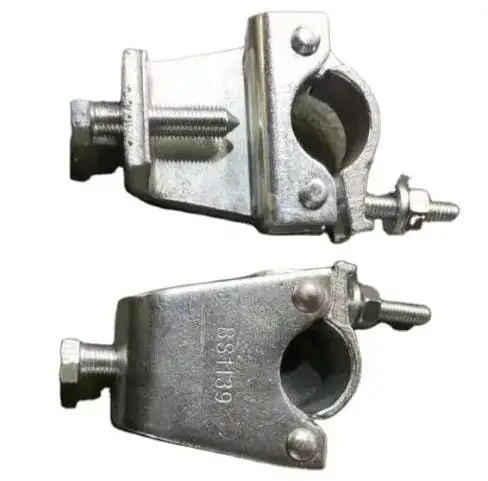Galvanized Steel Scaffolding Accessories Scaffold Forged Fixed Beam Gravelock Clamp Girder Coupler