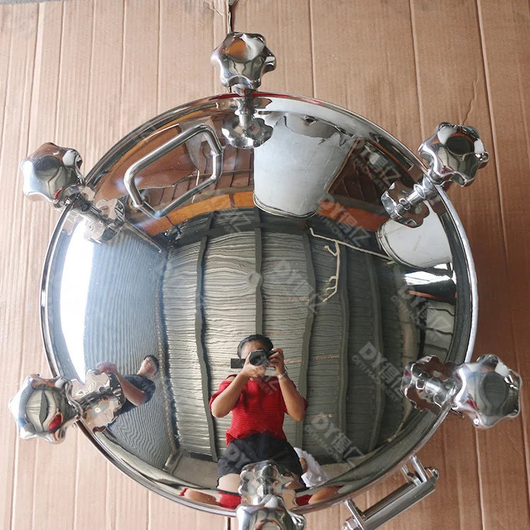 400mm Stainless Steel Circular round pressure Manhole cover