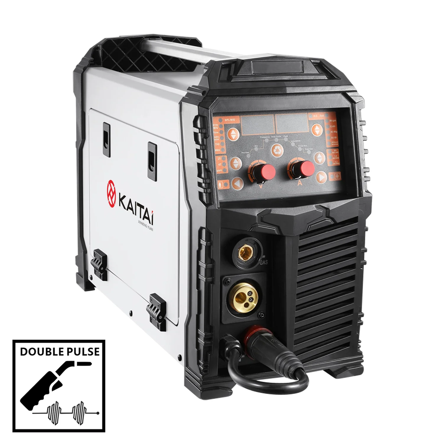 MCU Pulse Welding Machine MIG/TIG/MMA 3 in 1 Multifunction Double Pulse MIG Welder MIG-200A 250 for Aluminum Welding