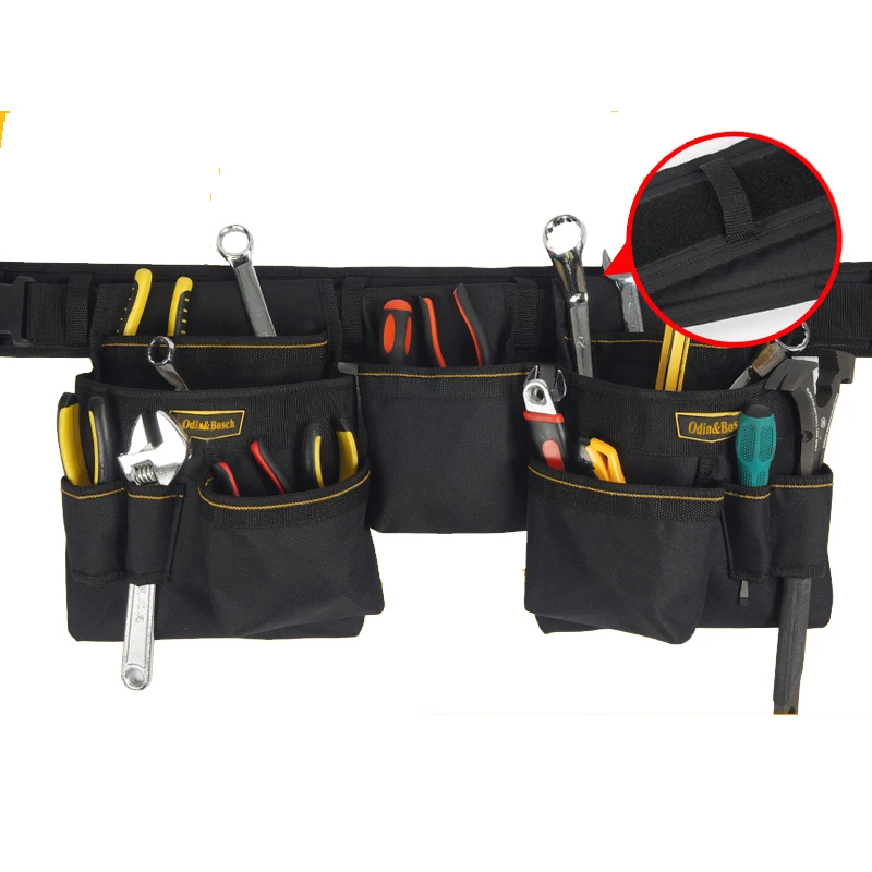 Customized Hot Sale Organizer Multipocket Storage Heavy Duty Electrician Waist Tool Bag