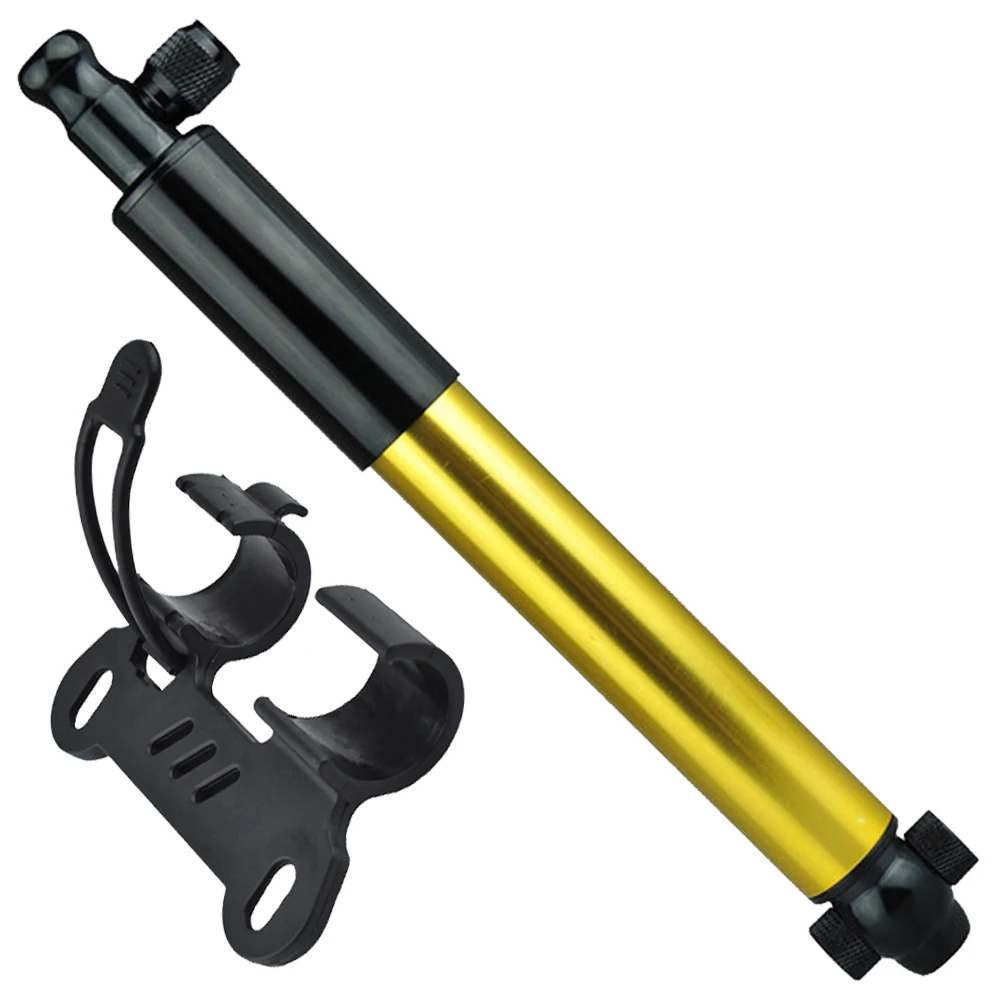 2 in 1 Design Portable Bicycle Hand Pump Durable Aluminum Mini CO2 Bike Inflator Pump Adapter
