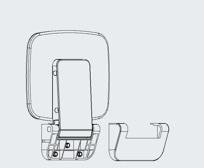 Новый дизайн, настенное Складное Сиденье для душа для ванной комнаты
