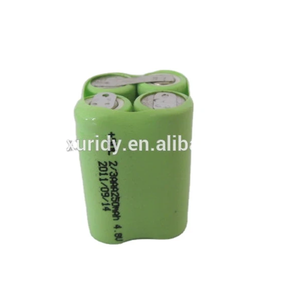  Аккумулятор Nimh 2/3 250 мАч 4 8 В от