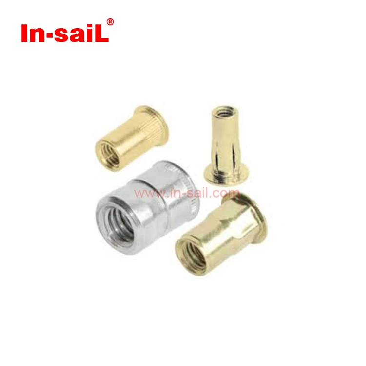 SS reduce hex head inner-hex body close end rivet nuts m6