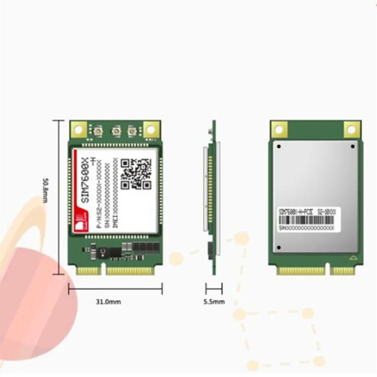 SIMCOM SIM7600 LTE Cat 4 Module Supports Wireless Communication Modes of LTE-TDD/LTE-FDD/HSPA+/GSM/GPRS/EDGE