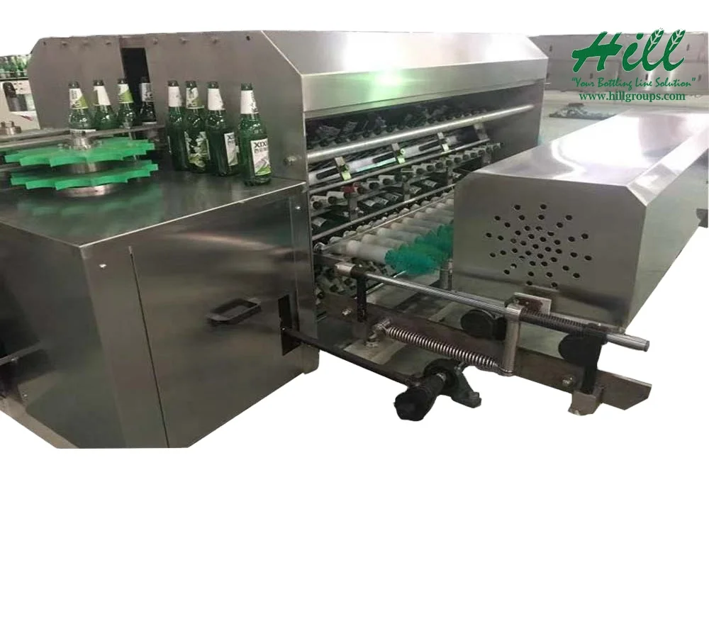 High Quality Glass Bottle Washing Machine with Advance Turnkey Technology/ glass washing machine/ glass bottle washing machine