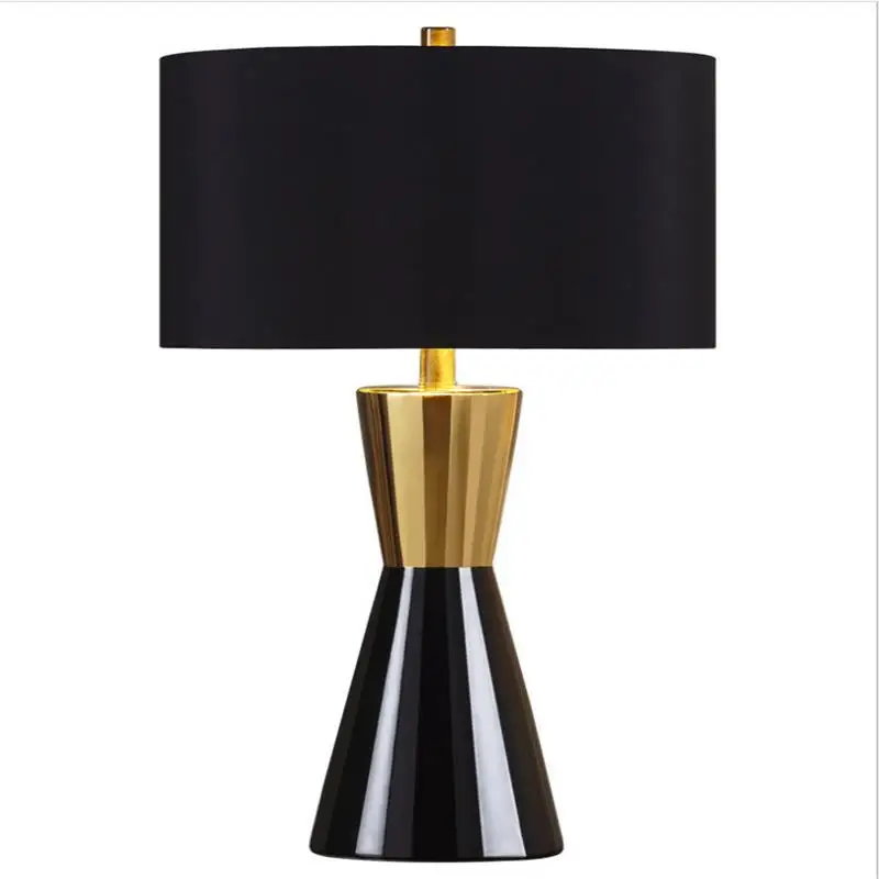 Factory Wholesale Custom Luxury Modern Living Room American Bedroom Decorative LED Bedside Table Lamp