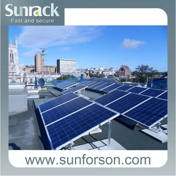 Solar Racking Solar Panel Mounting Brackets Pv Mounting System Structures Flat Roof Solar Mounting Bracket System