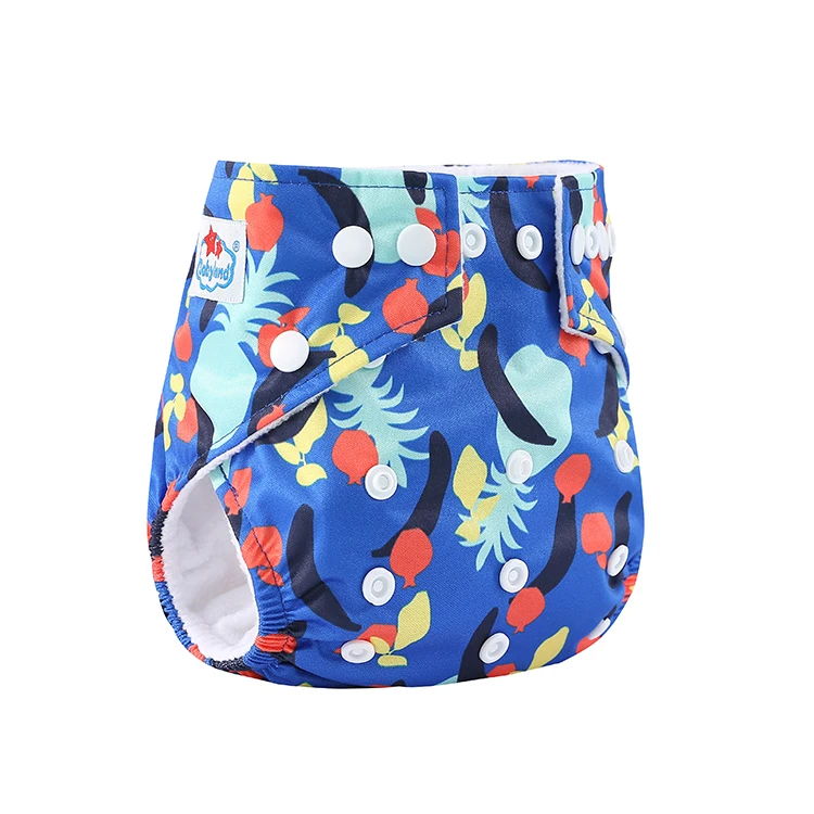 Waterproof Cloth Diaper Free Leakage High Absorbent Microfiber Insert Cloth Diapers For Baby