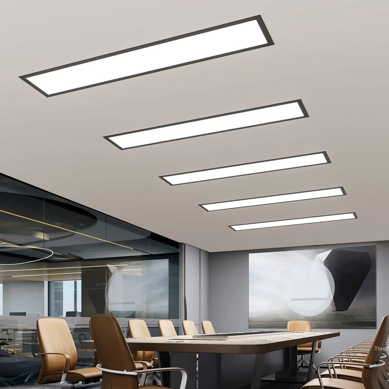 Black frame 600x600/300x300/1200x600/1200x300 led panel light surface mounted led panel