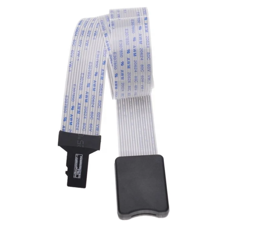 10/15/25/46/48cm TF Male To TF Female Card Reader Extension Adapter Cable Extender For Car GPS Phone TV Camera